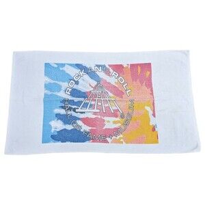 Vintage Rock and Roll Hall‎ of Fame + Museum BEACH TOWEL RARE